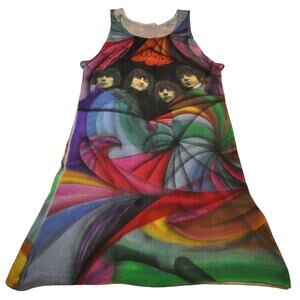 The Beatles 1990's Tie Dye Style Tank Top Shirt Rare - The Beatles Shirt Size 14